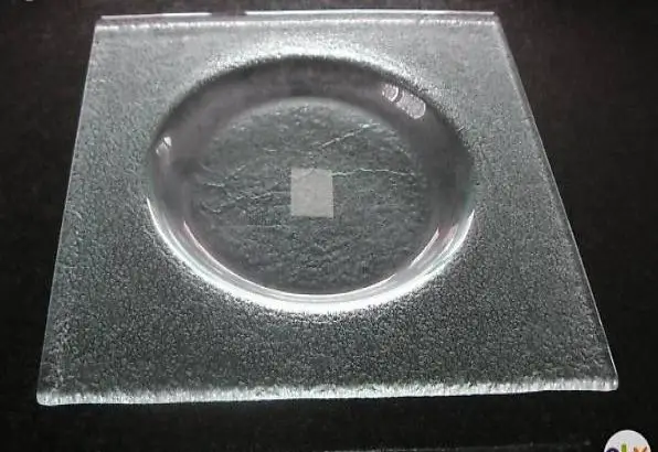 Glasschale Glas Teller Dekoration