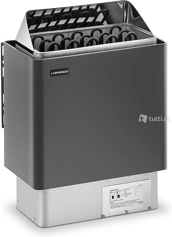  Saunaofen 8 kW 30 bis 110 °C Überhitzungsschutz Thermostat