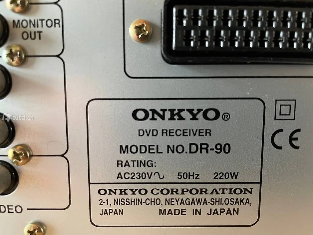 Onkyo DVD Receiver DR-90 Highend Hifi