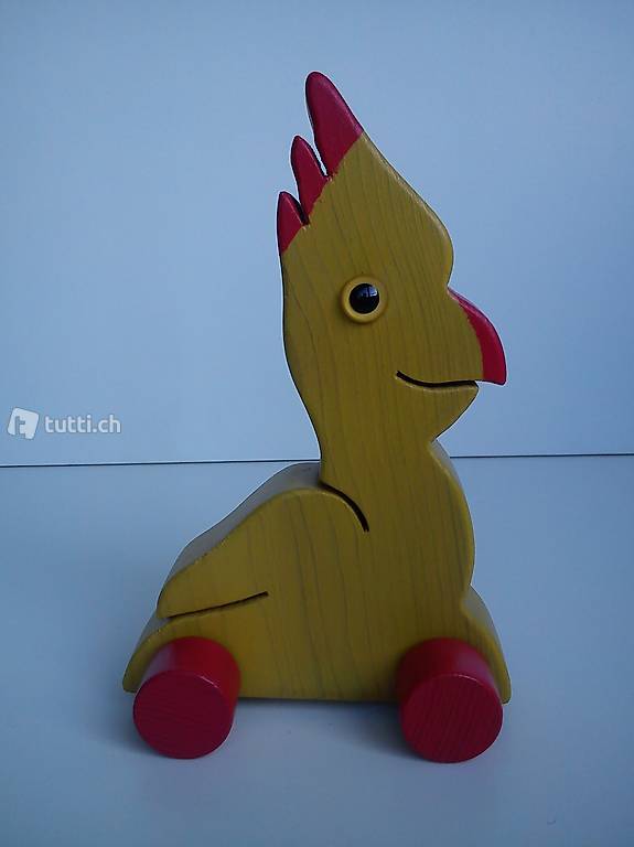 Holzspielzeug Huhn