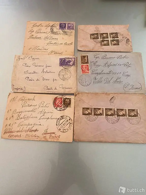 Cartoline con francobolli