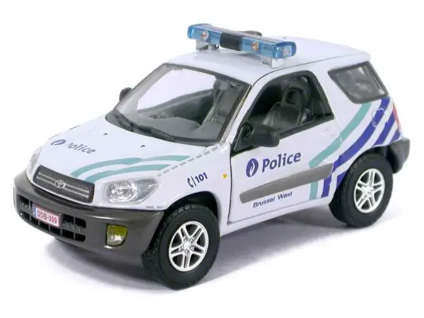 NEU: Toyota RAV4 I 3-Türer Phase I 1994-1998 "Police Brüssel