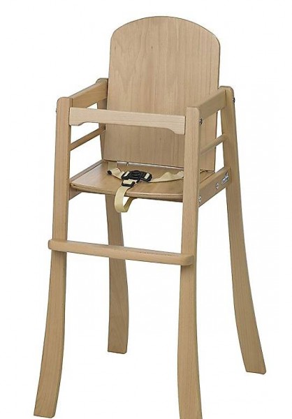  Hochstuhl Mucki, aus Holz, stapelbar, stabiler Kinderstuhl