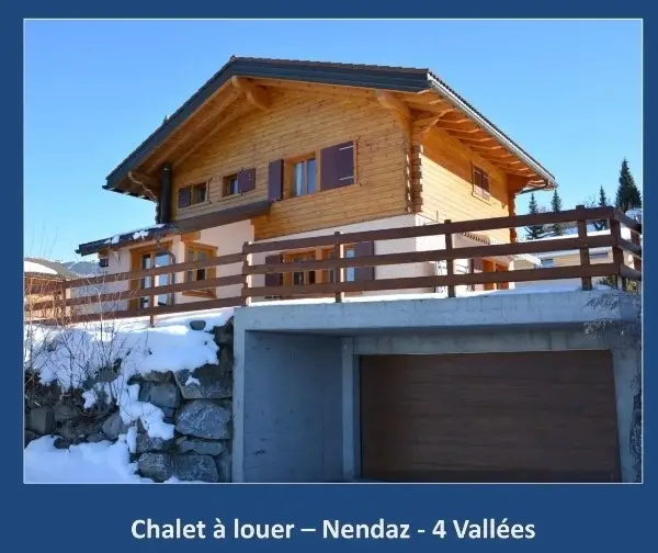 Chalet à louer - Hiver - Haute-Nendaz - 4 vallées