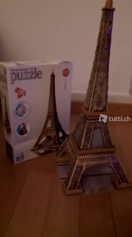 Ravensburger Puzzle 3D Eifel Turm Paris La Tour Eifel