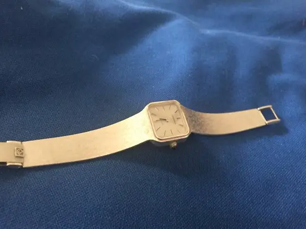 Weissgold Armbanduhr Certina 14cm
