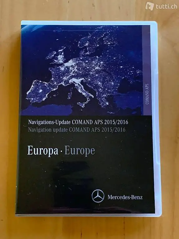 Navigations-Update COMAND APS 2015/2016 Europa