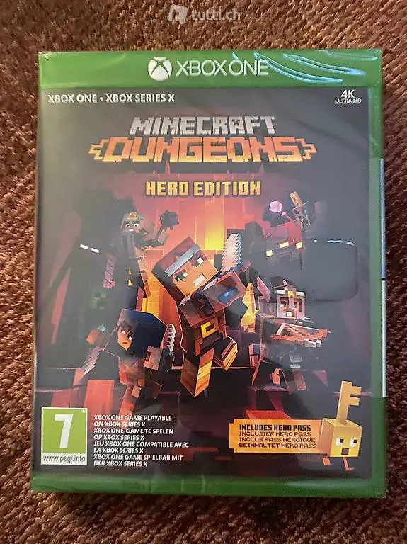 Xbox one (minecraft dungeons hard edition )
