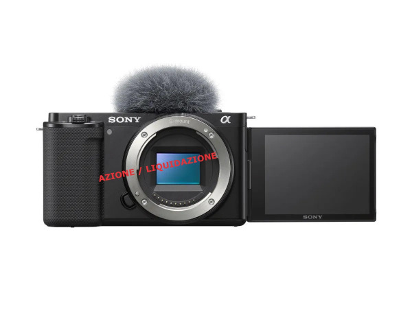 Sony Alpha ZVE10 Body Black + Sony GP-VPT2BT Camera Grip