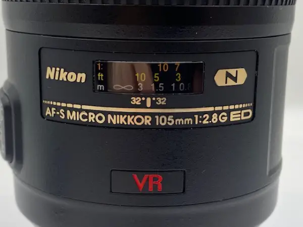 Nikon Nikkor AF-S 105mm 2.8 Macro Micro VR ED N