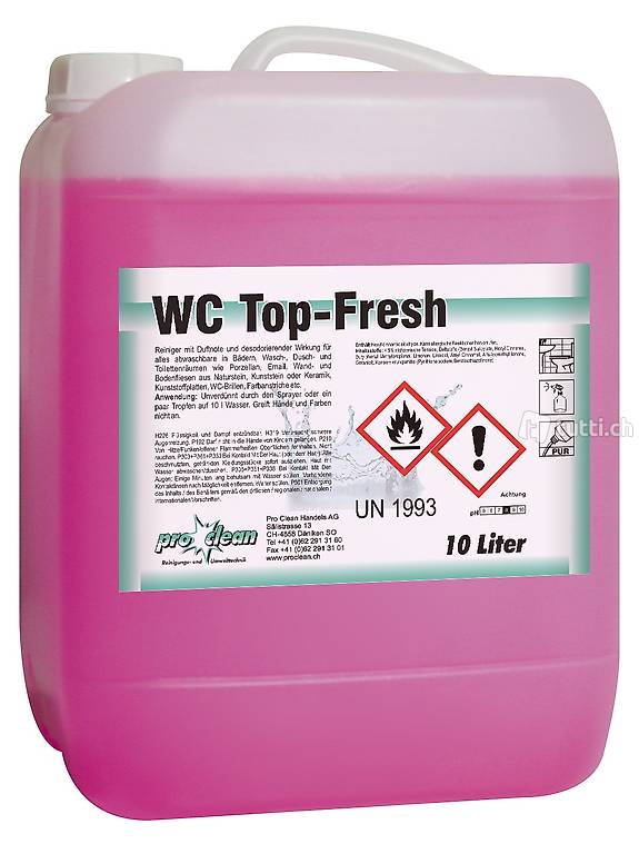  Wc-Reiniger Top-Fresh / Kanister à 10 Liter