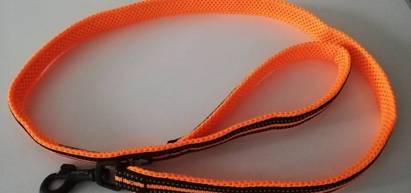  Hundeleine Orange 110 cm mit Schlaufe