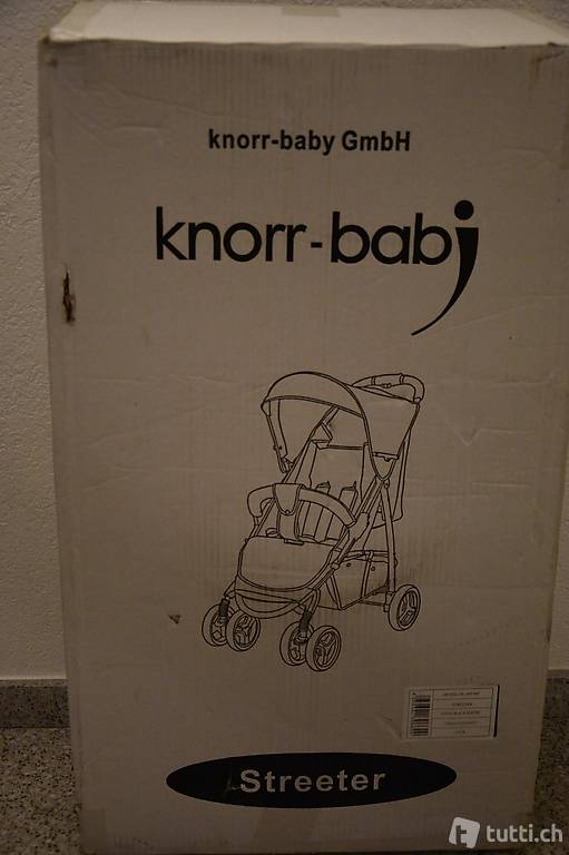 Knorr-Baby Streeter mit Schlummerverdeck, Buggy, neu in OVP