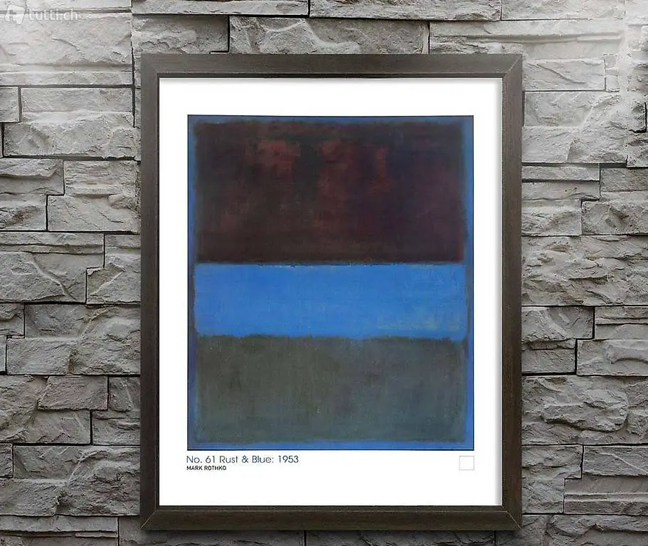 Mark Rothko - No. 61 - Rust e Blue: 1953