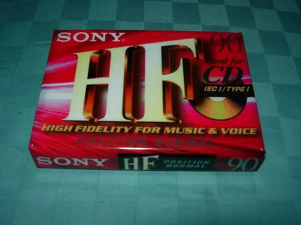 SONY HF 90 Aufnahme Kassetten