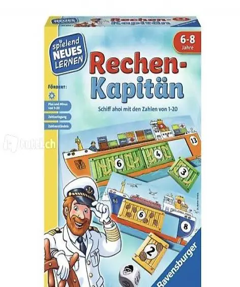  Ravensburger 24972 Rechen-Kapitän