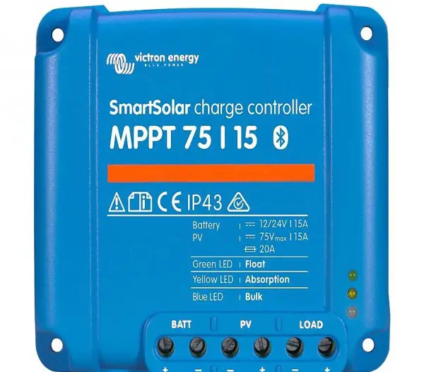  Victron SmartSolar MPPT-Solarladeregler 75/15 12V/24V 15A