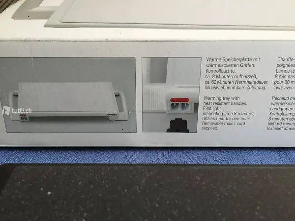 Rowenta Wärmeplatte Rechaud elektrisch Haushaltsgeräte Basel