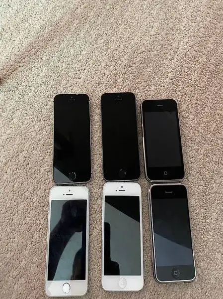 iPhone 2,3,5,5s,SE