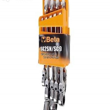  Beta Tools 9-tlg. Ratschenringschlüssel 142SN/SC9 Stahl