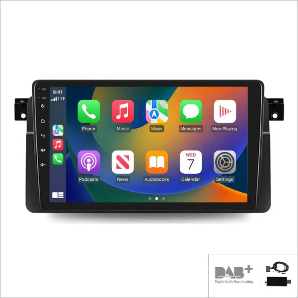 Bmw Serie 3 E46 M3 Autoradio Carplay Bluetooth Navi GPS