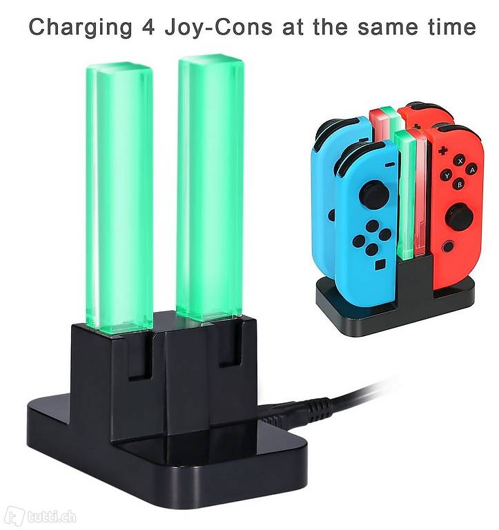 Nintendo Switch Controller Ladegerät Joy-Con Ladestation NEU