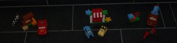 3 Lego Duplo Sets Cars