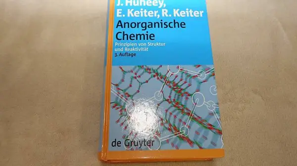 Anorganische Chemie 3. Auflage J. Huheey, E. Keiter, R. Keit