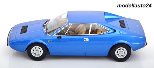 Ferrari 208 GT4 1975 hellblau metallic / KK-Scale 1:18