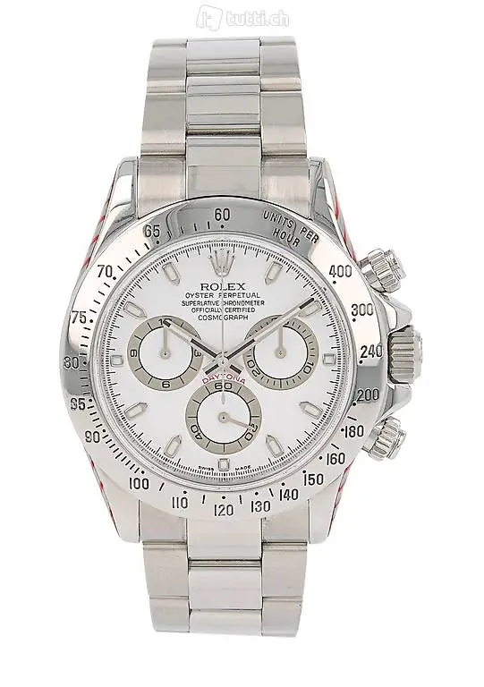  Rolex Daytona 116520 in Steel Full-Set, Stickers and Service
