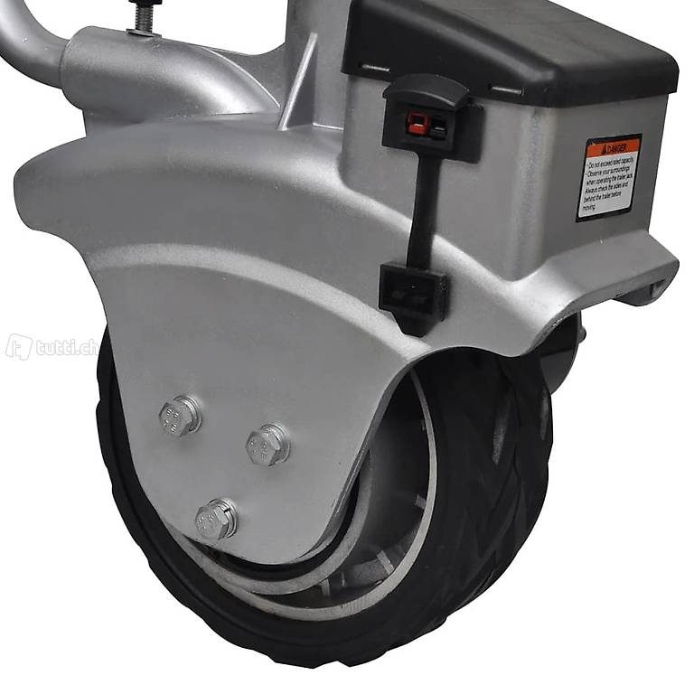  Stützrad Motorisiert Rangierhilfe für Anhänger 12V 350W
