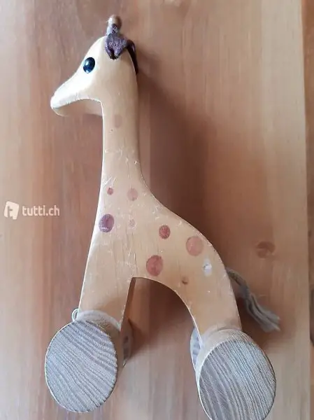 Spielzeug Giraffe