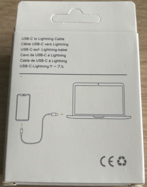 Ladekabel USB C zu Lightning