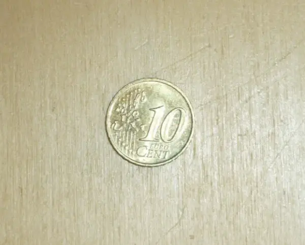 Fehlgeprägter 10 CENT - Euro "A" 2002 Deutschland
