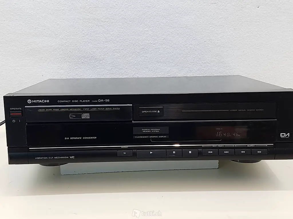  Hitachi DA-58 CD Player