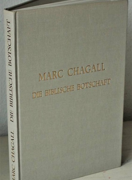 Marc Chagall, die biblische Botschaft, Malerei-Zeichnung