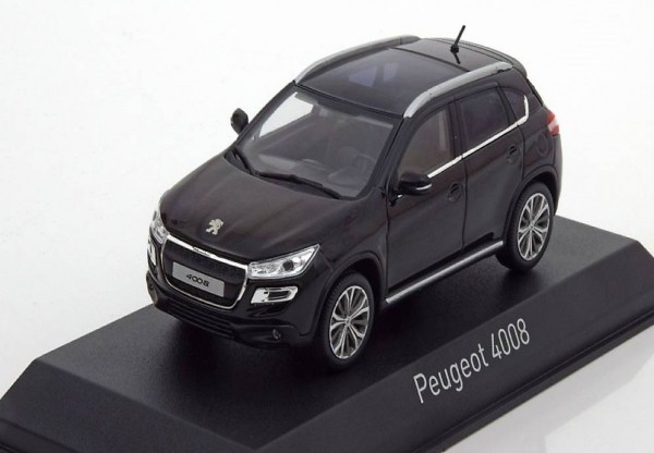  NEU: Peugeot 4008 seit 2012 schwarz 1:43 von NOREV