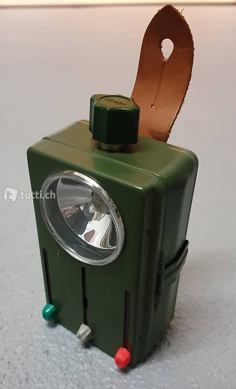 Taschenlampe Militär grün Bundeswehr