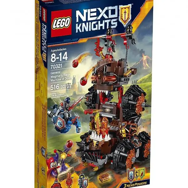 Lego Nexo Knights General Magmar"s Siege 70321 Neuungeöffnet