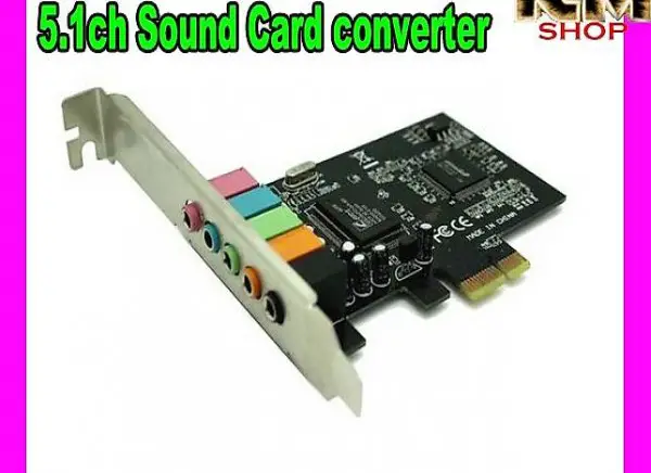  5.1ch Sound Card converter adapter
