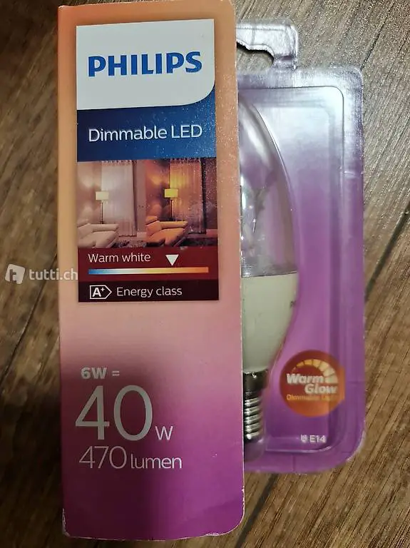 Philips dimmable Led 40 W neue