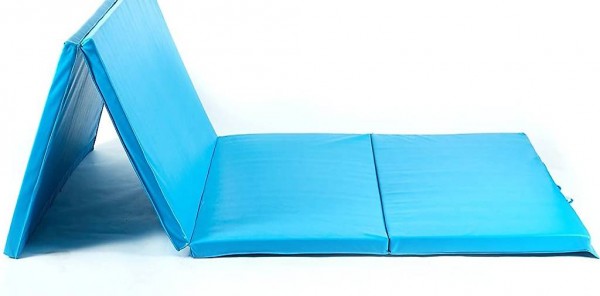  Weichbodenmatte klappbare Blaue Gymnastikmatte