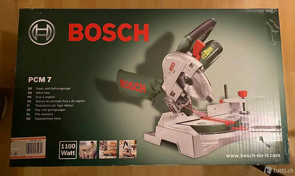 Bosch PCM 7 Kipp- & Gehrungssäge
