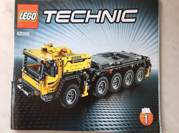 Lego Technic Kranwagen 42009 mit den Originalbauanleitungen