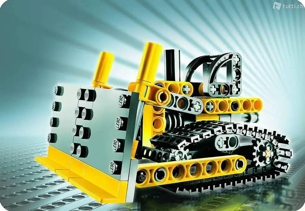 Lego Technik 8259 3 in 1 Baustellen-Fahrzeuge
