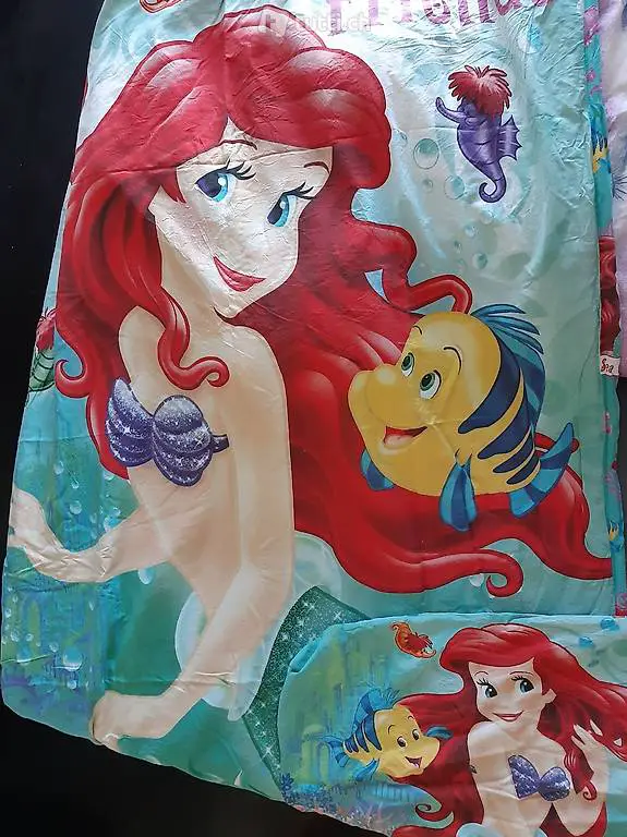 Bettwäsche Bettanzug Kinder Arielle Disney Meerjungfrau