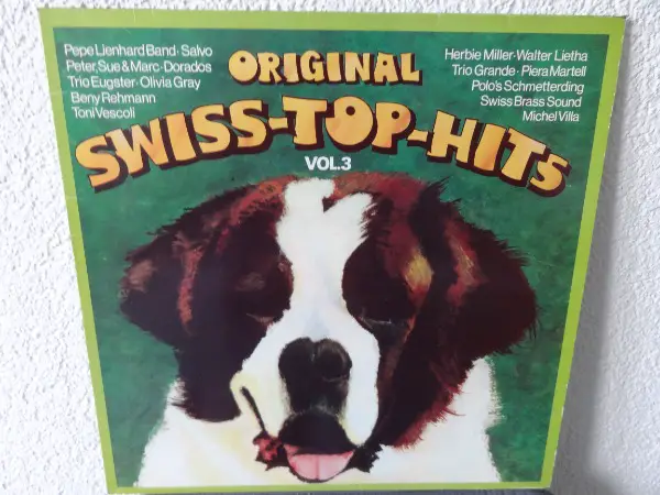 Swiss-Top-Hits Vol.3, Schallplatte, Gewaschen !