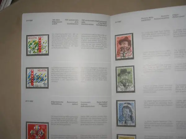 Briefmarken Jahrbuch 1990