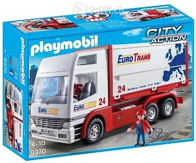 Playmobil City Action 9370 Lastwagen RC-fäig Neu Original