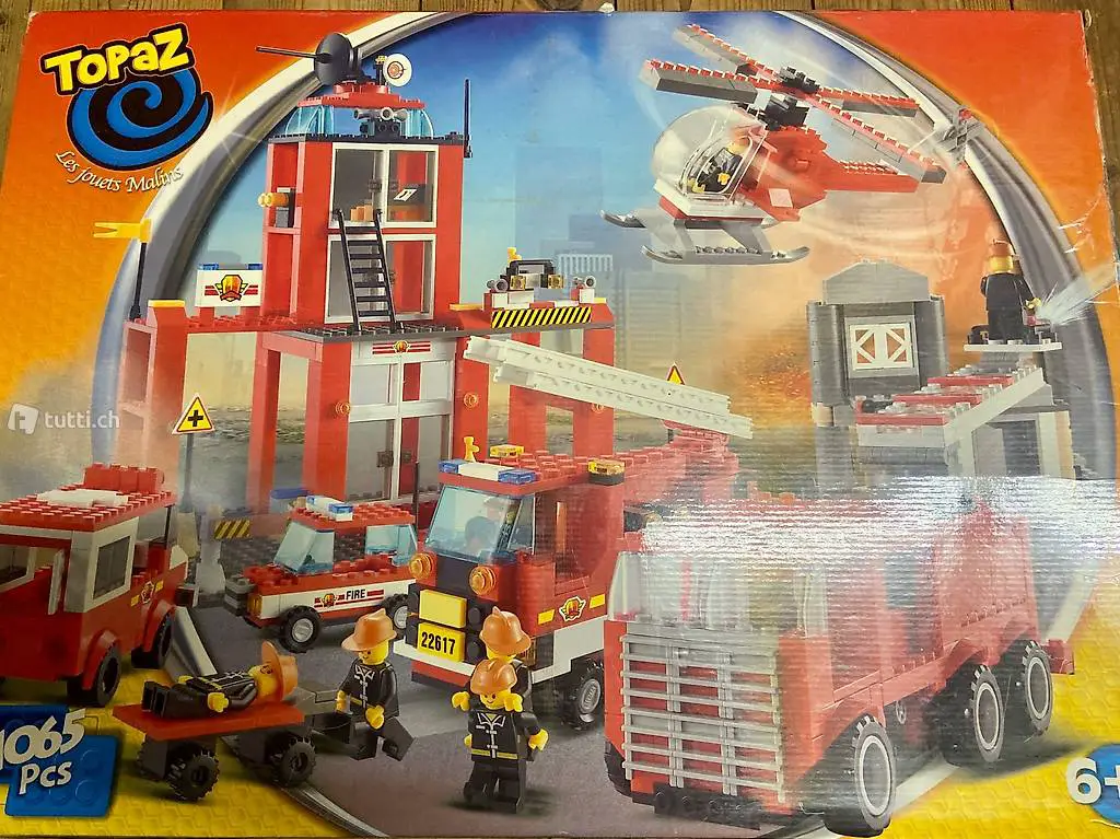 Topaz Feuerwehr komplett Set Neu Lego